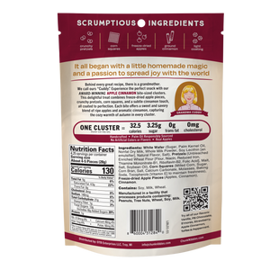 Apple Cinnamon Chunk Nibbles Pouch