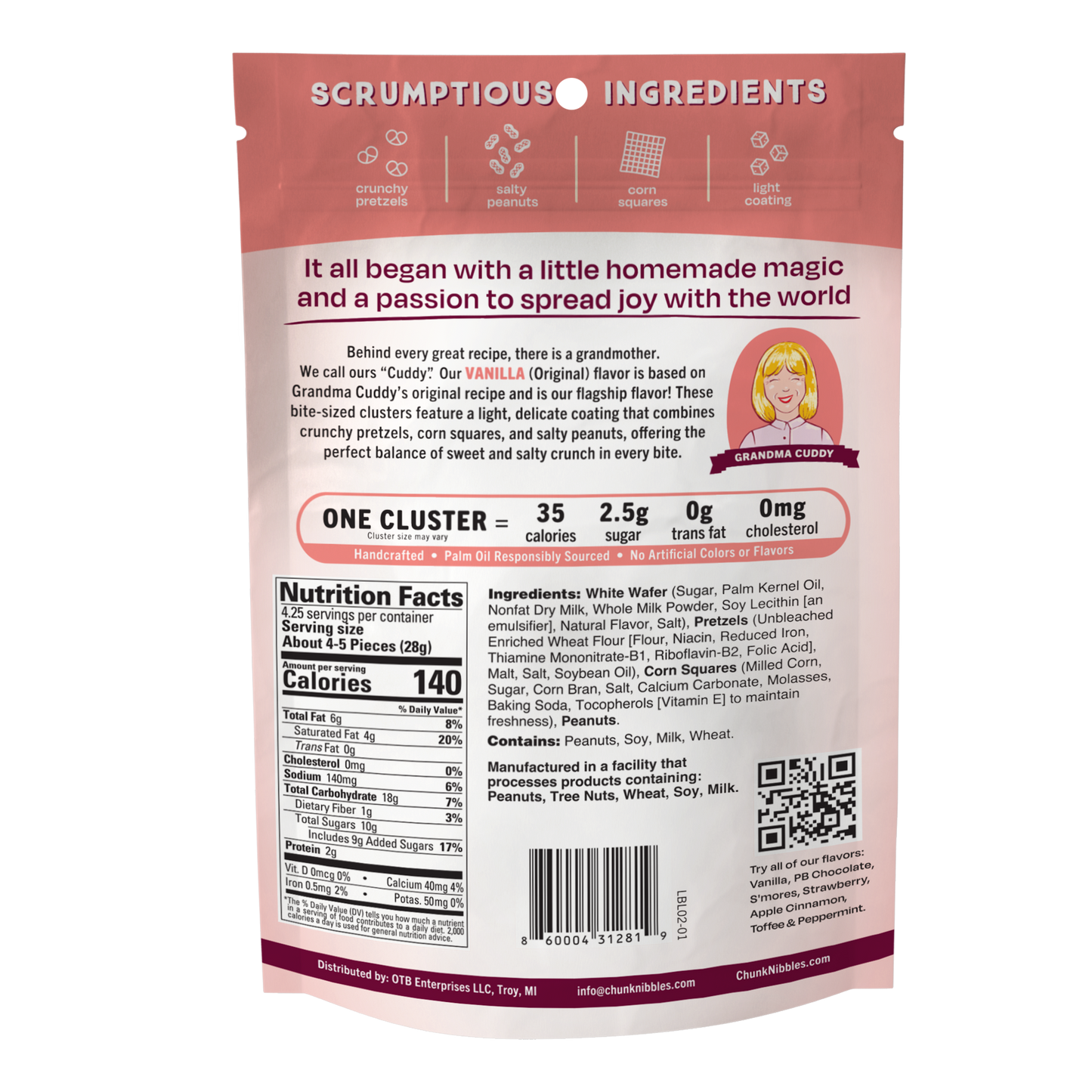 Vanilla Pouch Three Pack