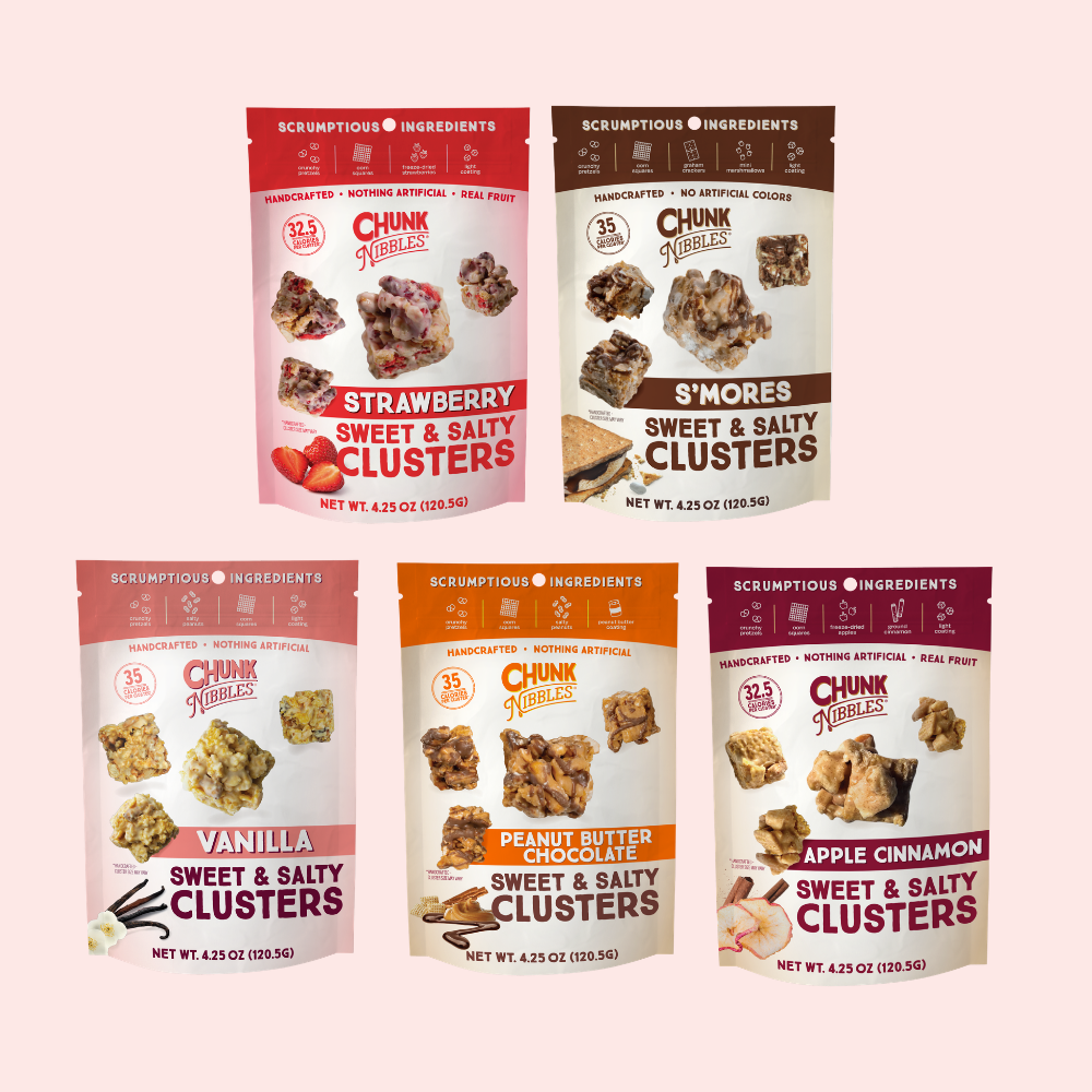 Pouch Variety Pack - 5 Flavors - 4.25oz – Chunk Nibbles
