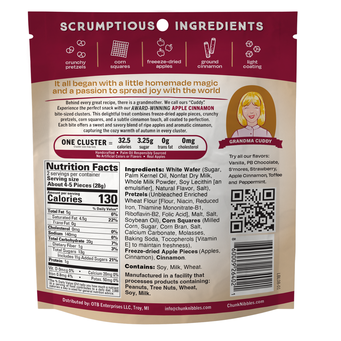 Apple Cinnamon Snack Pack Bundle