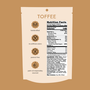 Toffee Chunk Nibbles Pouch
