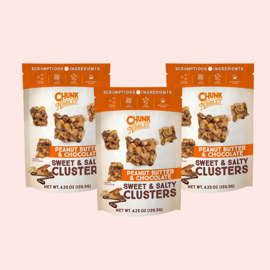 Peanut Butter Chocolate Pouch Three Pack