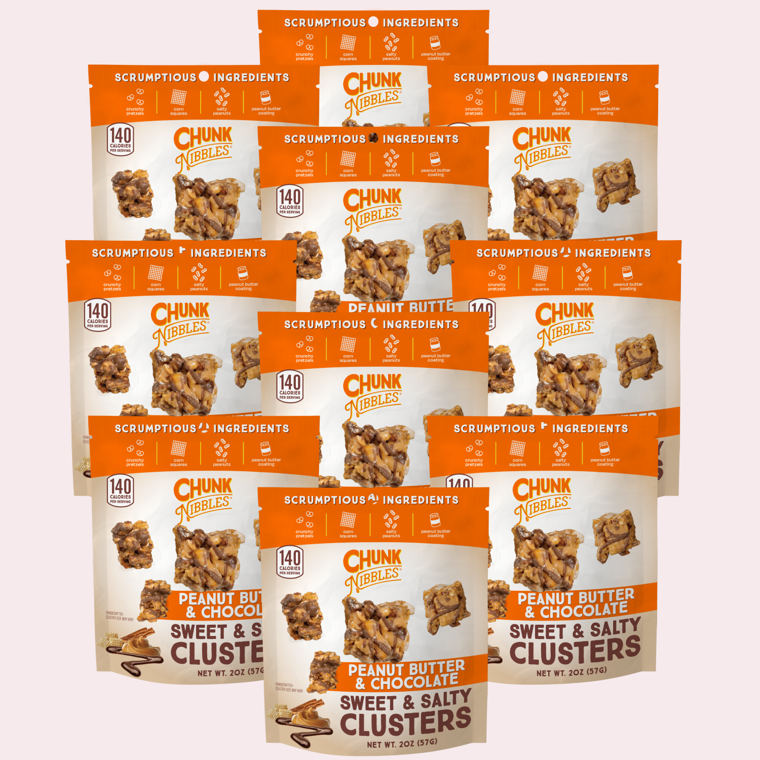 Peanut Butter Chocolate Snack Pack Bundle