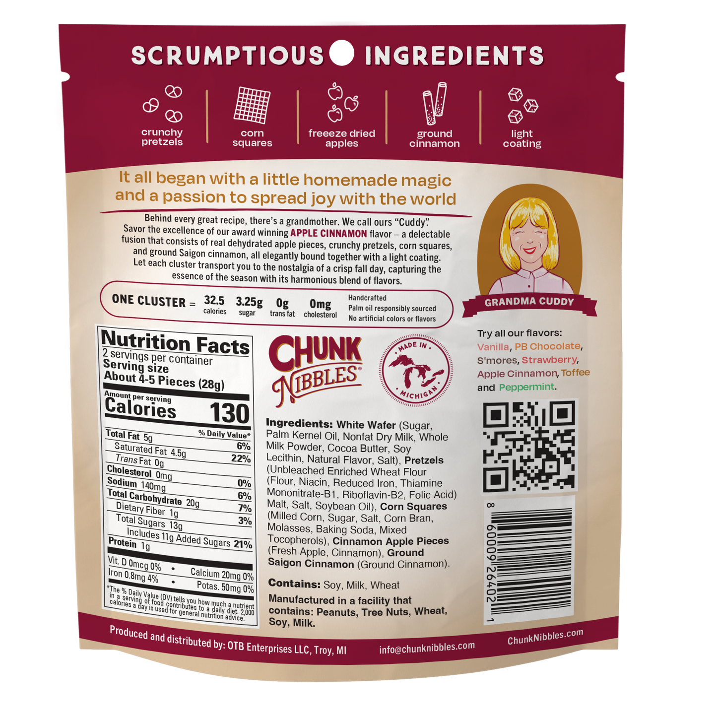 Apple Cinnamon Snack Pack Bundle