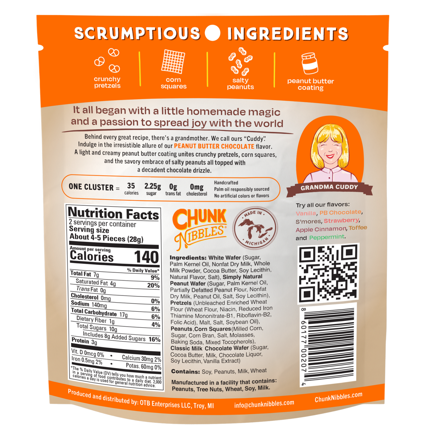 Peanut Butter Chocolate Snack Pack Bundle