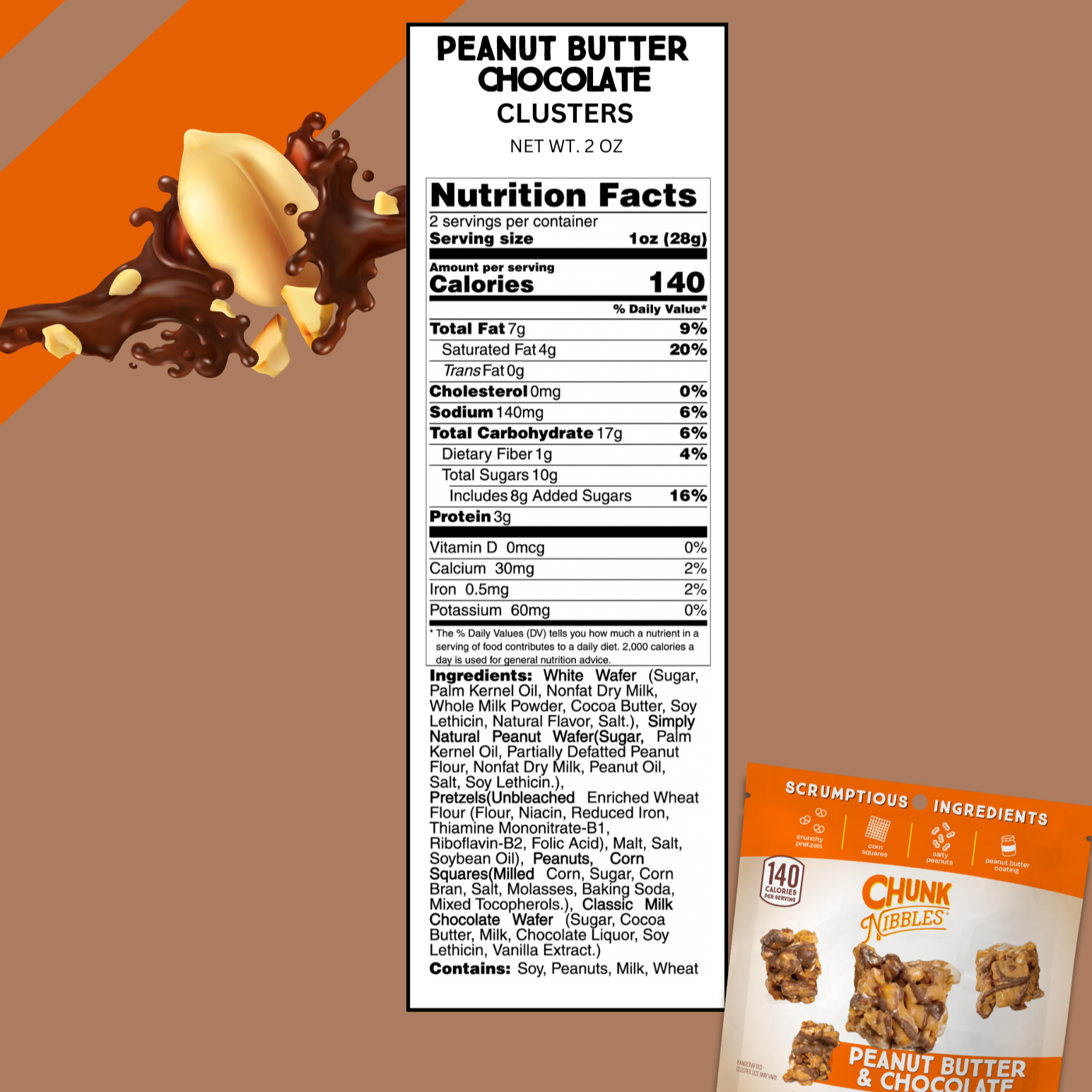 Peanut Butter Chocolate Snack Pack Bundle