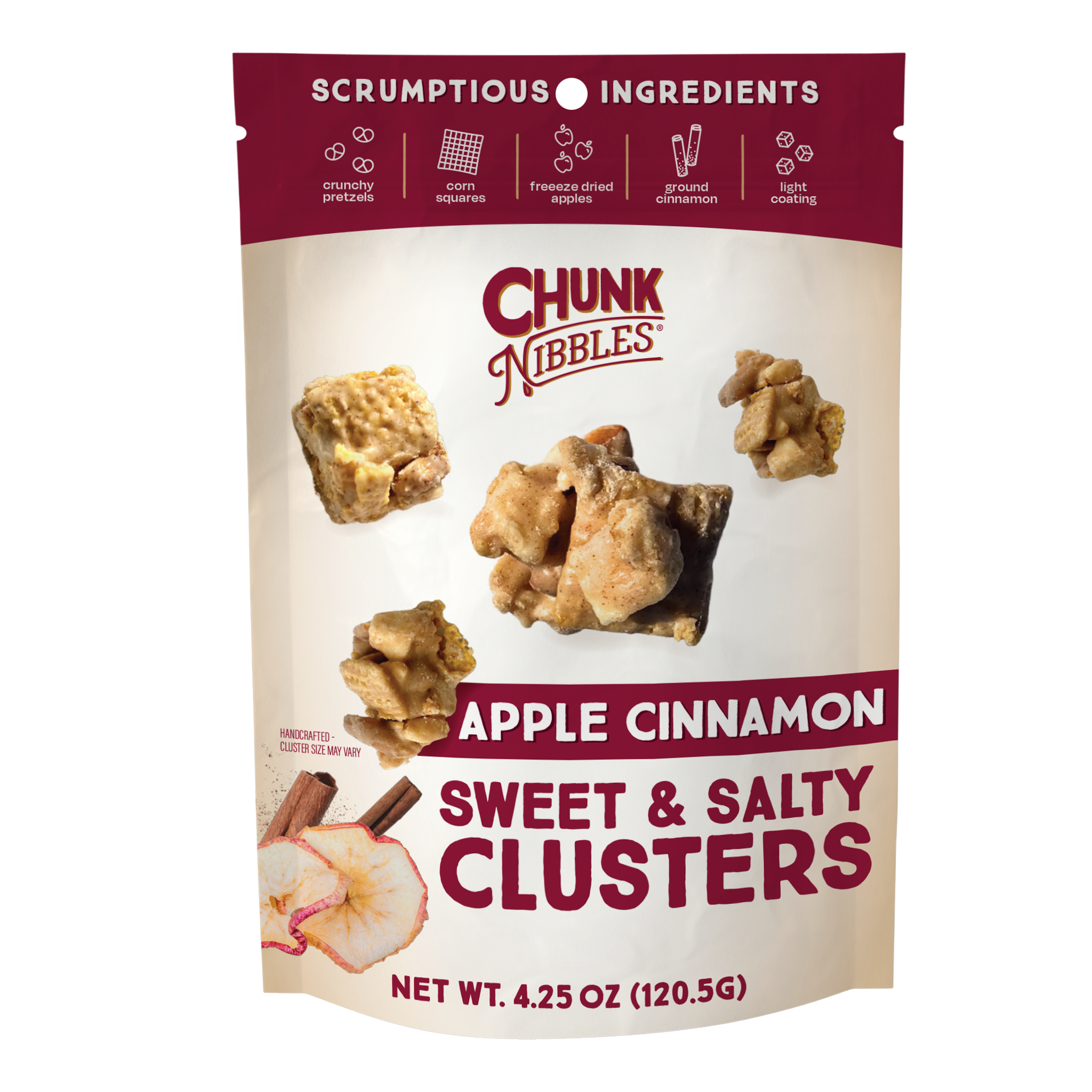 Apple Cinnamon Chunk Nibbles Pouch