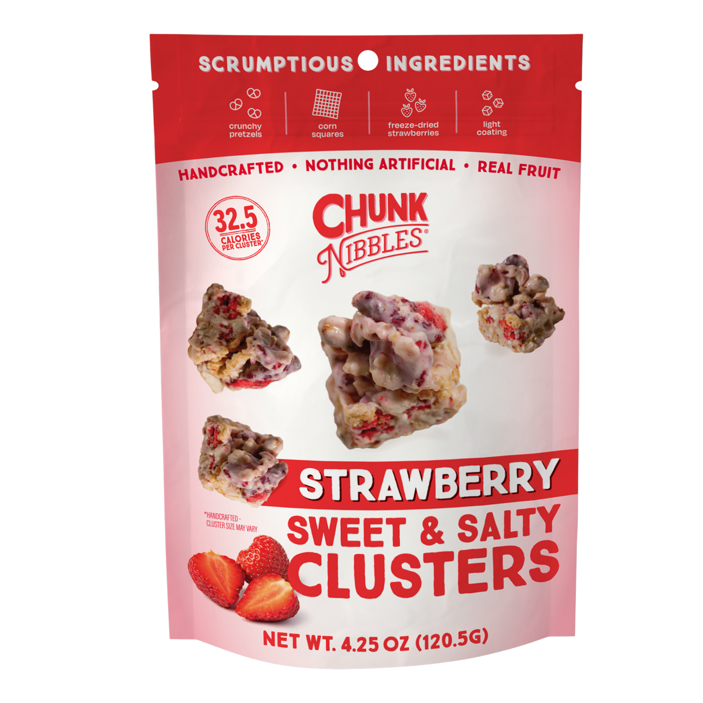 Strawberry Pouch Three Pack