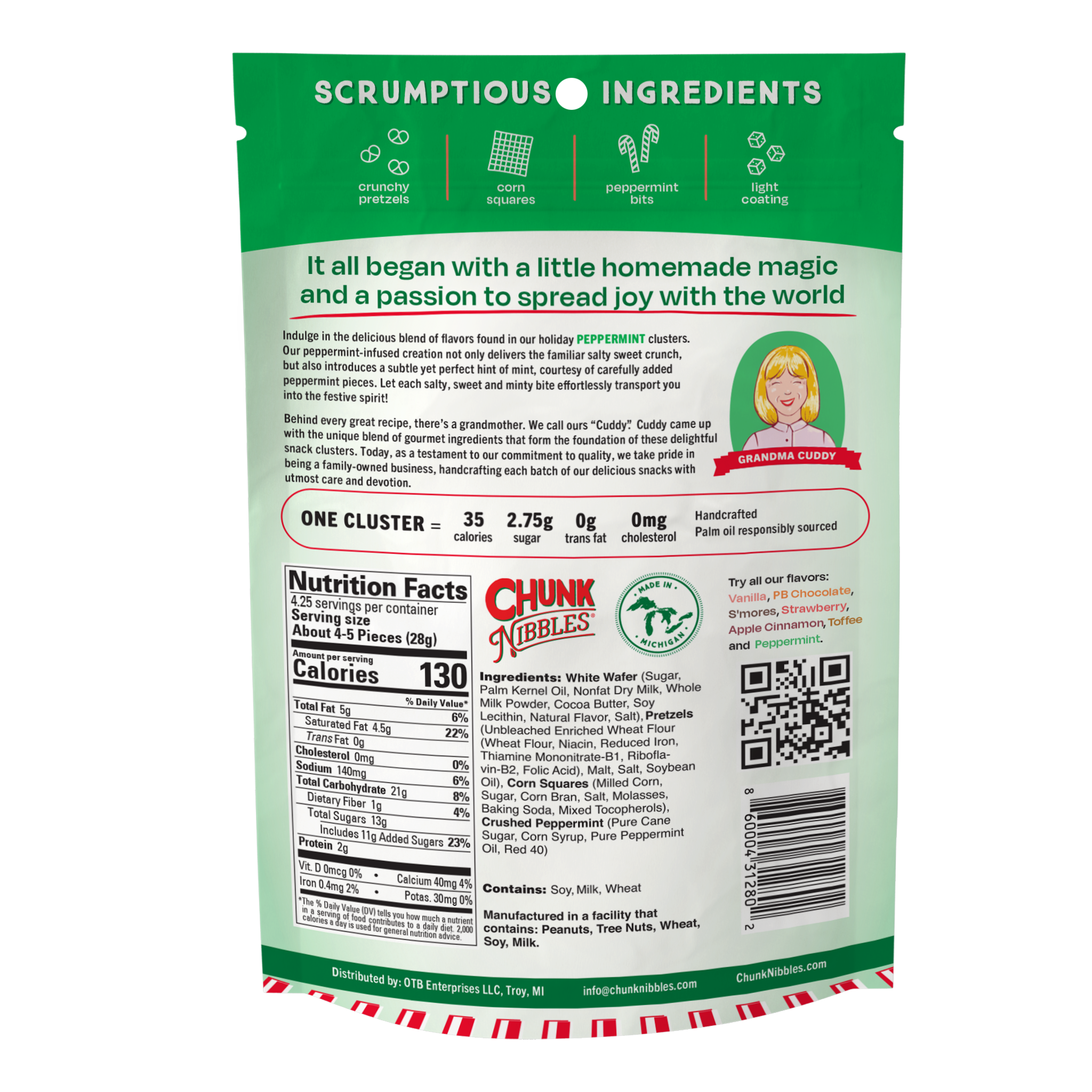 Peppermint Pouch Three Pack