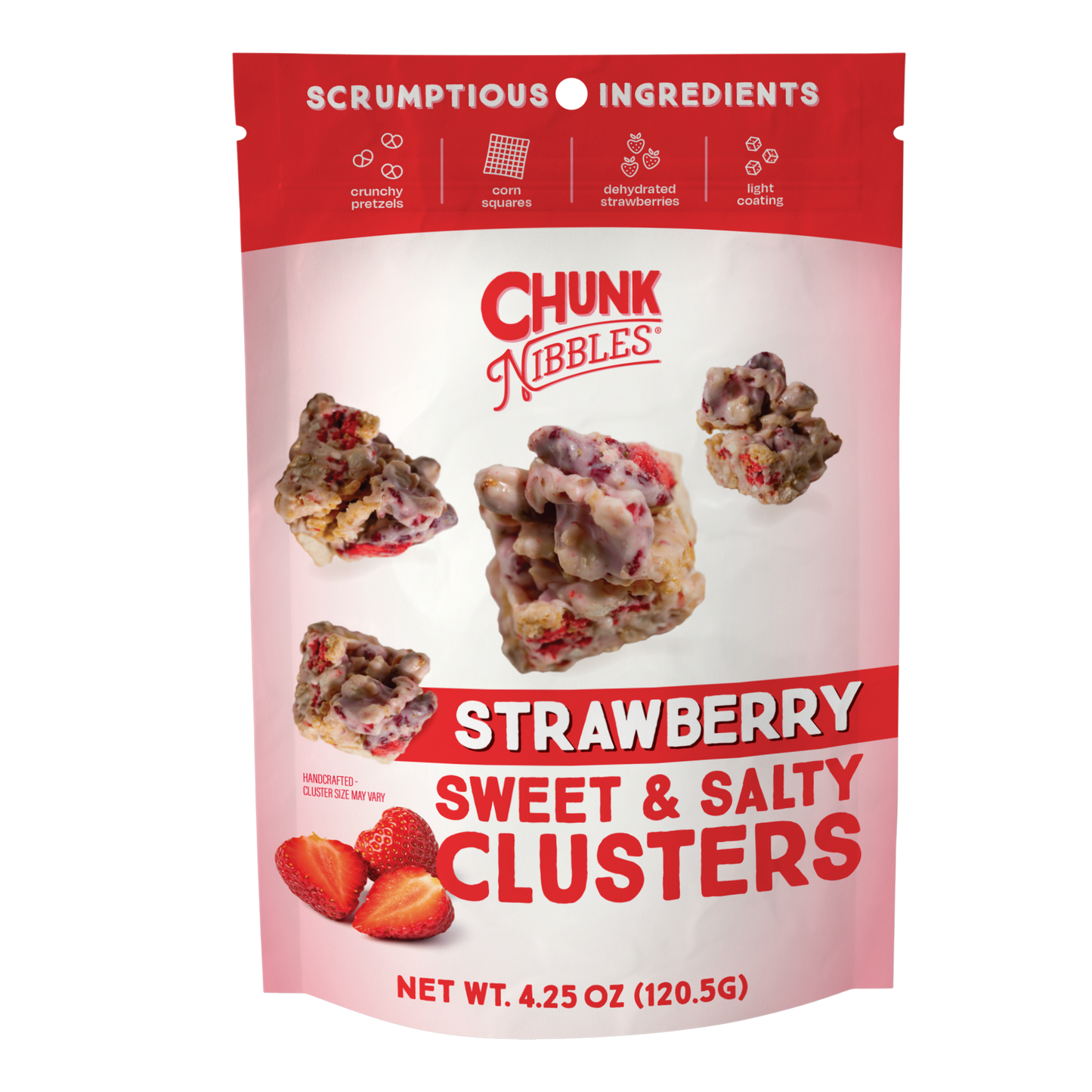 ●CHUNK Strawberry Pouch – Chunk Nibbles