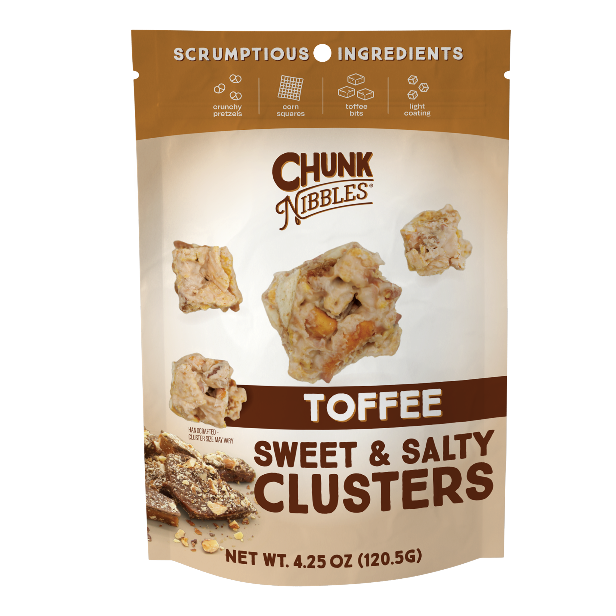 Toffee Chunk Nibbles Pouch