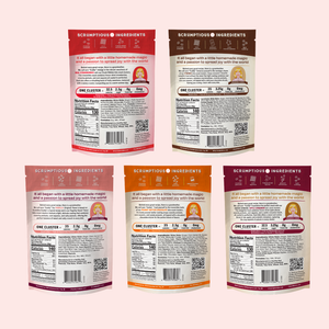 Pouch Variety Pack - 5 Flavors - 4.25oz