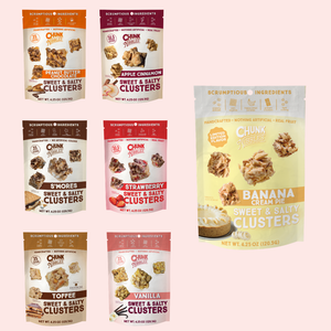 7 Flavor Best Selling Sampler Pack- includes LIMITED-EDITION Banana Cream Pie