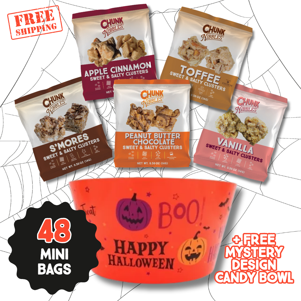 48-Count Halloween Treat Pack + FREE Mystery Bowl