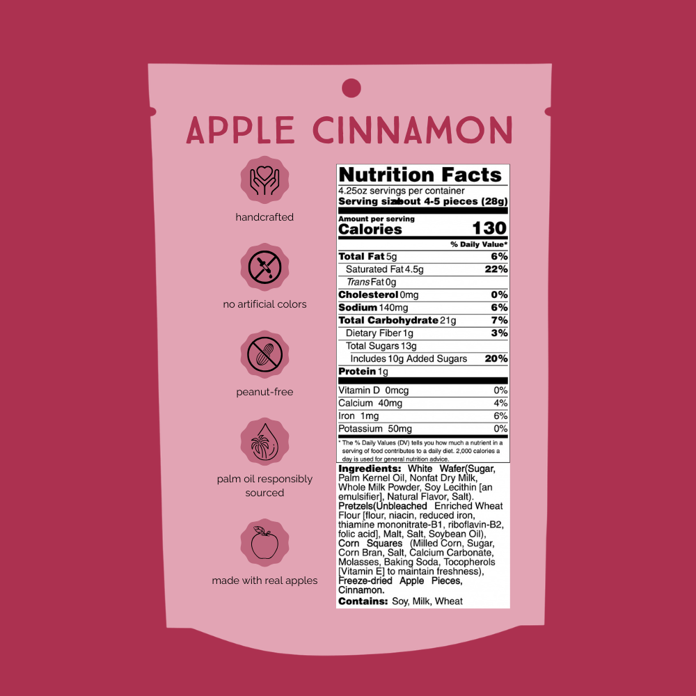 Apple Cinnamon Chunk Nibbles Pouch