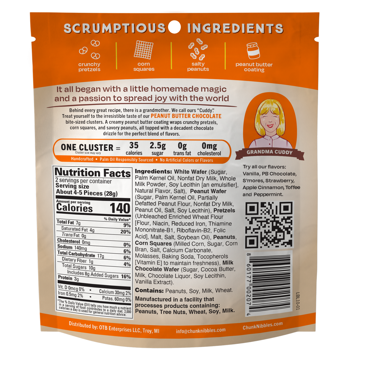 Peanut Butter Chocolate Snack Pack Bundle