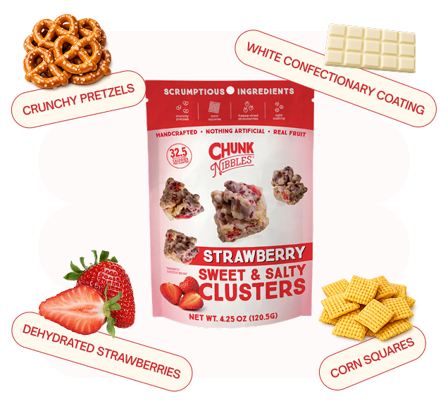 Strawberry Pouch – Chunk Nibbles