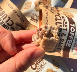 Toffee Chunk Nibbles Pouch (4.25)