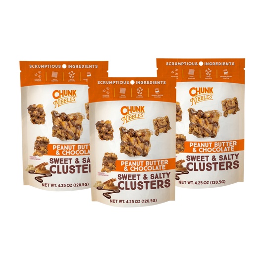 Peanut Butter Chocolate Pouch Three Pack