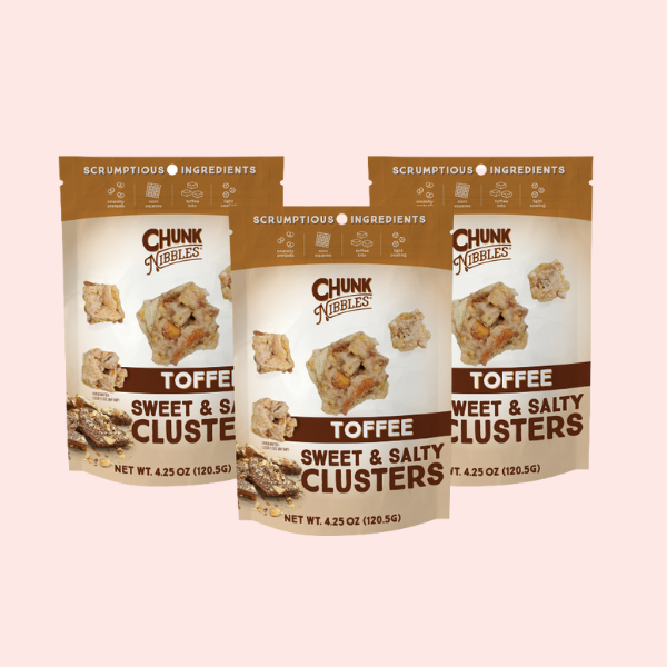 Toffee Pouch Three Pack