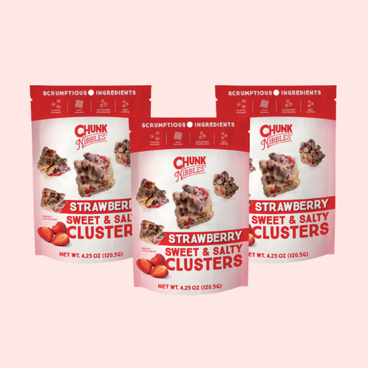 Strawberry Pouch Three Pack