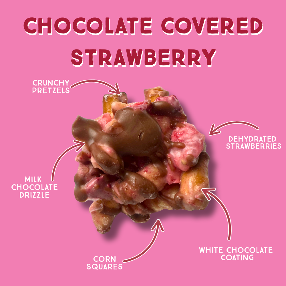 6 Flavor Best Selling Sampler Pack + LIMITED-EDITION Chocolate Covered Strawberry