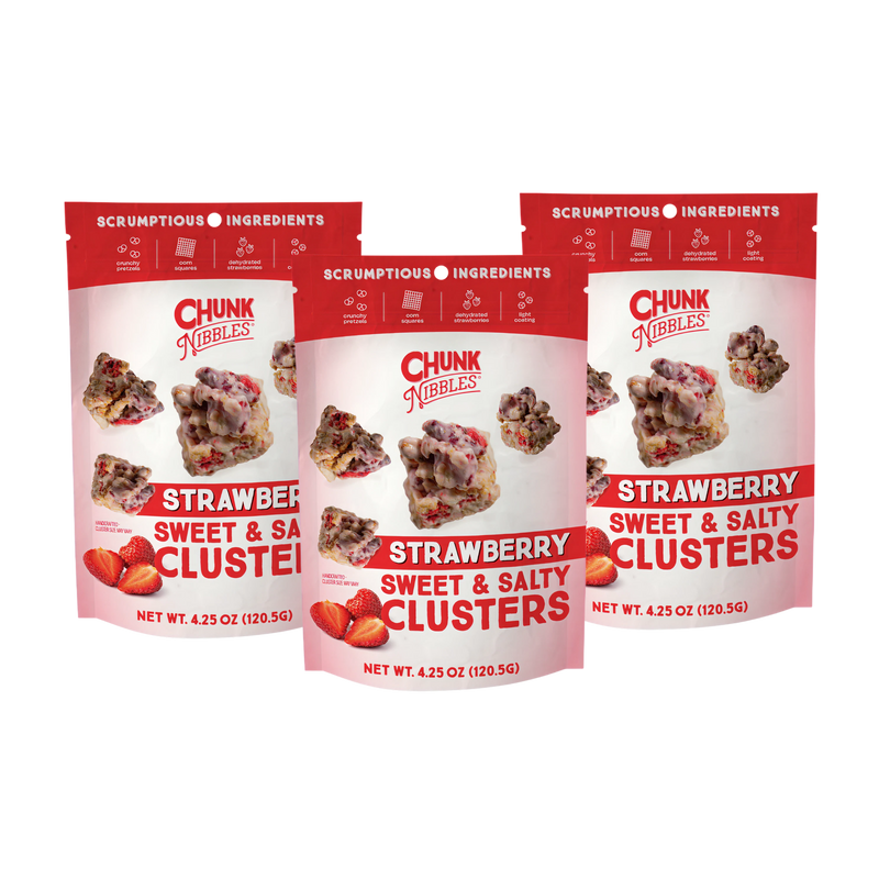 Strawberry Pouch Three Pack